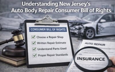 New Jersey’s Auto Body Repair Consumer Bill of Rights