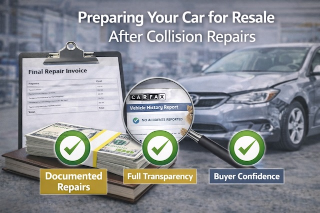 Preparing Your Car for Resale After Collision Repairs