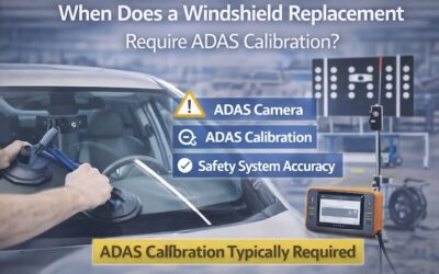 When Does a Windshield Replacement Require ADAS Calibration?