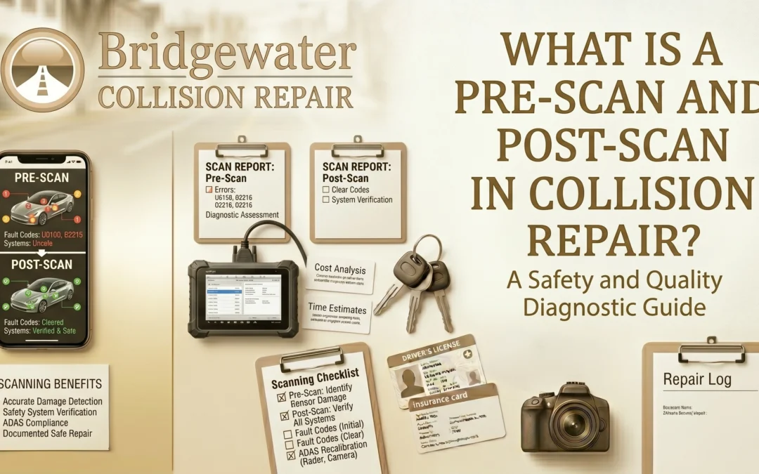 What Is a Pre-Scan and Post-Scan in Collision Repair?